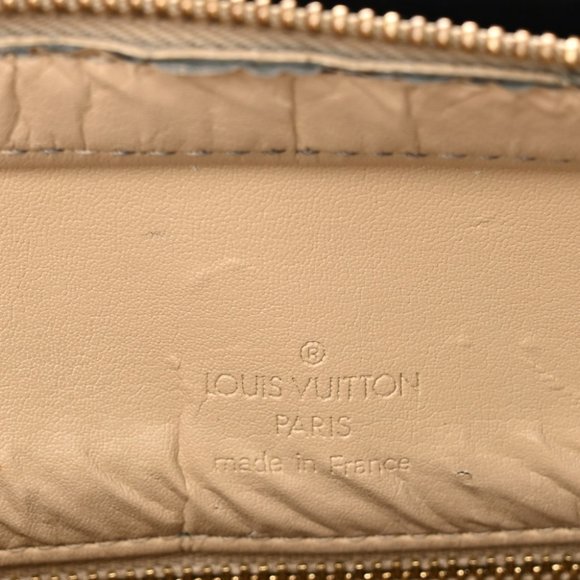 SALE! Vintage Louis Vuitton Houston Black Vernis Leather Logo Shoulder Bag Tote - Picture 13 of 14